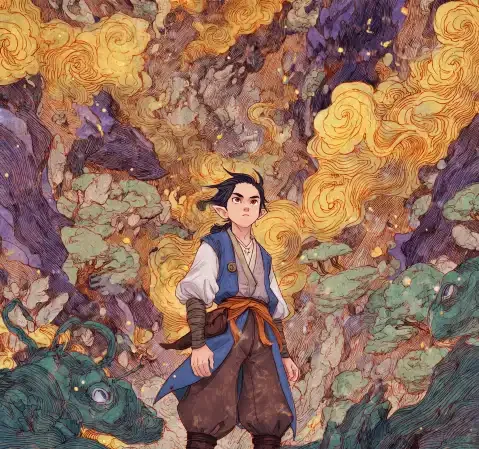 悬疑题材漫画封面